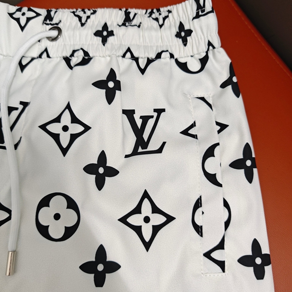 ブランドハーフパンツ角部分ディテール